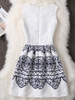 Casual Sleeveless Round Neck Unique Printed Skater Dress