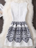 Casual Sleeveless Round Neck Unique Printed Skater Dress