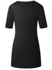 Casual Distinctive Round Neck Skull Letter Printed Shift Dress