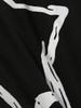 Casual Round Neck Short Sleeve T-Shirt In Star Printed
