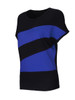 Casual Simple Color Block Striped Round Neck Short Sleeve T-Shirt
