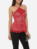 Casual Spaghetti Strap Lace Lace Plain Camisole