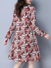 Casual Round Neck Pocket Glamorous Printed Shift Dress Casual Round Neck Pocket Glamorous Printed Shift Dress