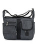 Casual Men Canvas Messenger Shoulder Crossbody Bag