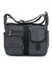 Casual Men Canvas Messenger Shoulder Crossbody Bag