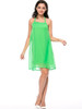 Casual Halter Hollow Out Plain Awesome Chiffon Shift Dress
