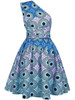 Casual Multi-Way Printed Skater Dress