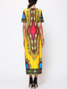 Casual Printed Chic Round Neck Maxi-dress
