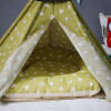 Plush Shapes Dog Teepee with Dog Bed