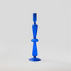 Blue Horizon Taper Glass Candlestick Holders