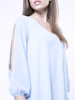 Casual Flowy V-Neck Cutout Hollow Out Plain Shift Dress