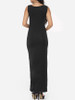 Casual Plain Elegant Round Neck Cocktail-dress