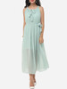 Casual Plain Awesome Halter Maxi-dress