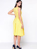 Casual Plain Delightful Round Neck Skater Dress