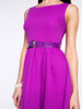 Casual Plain Delightful Round Neck Skater Dress