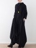 Loose Asymmetric Split-joint Long Dress