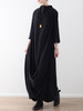 Loose Asymmetric Split-joint Long Dress