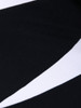Casual Graceful V-Neck Color Block Bodycon Dress