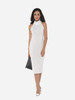 Casual Plain Elegant Cowl Neck Bodycon Dress