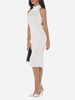 Casual Plain Elegant Cowl Neck Bodycon Dress