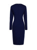 Casual Decorative Button Plain Bodycon Dress
