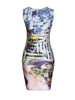 Casual Fantastic Round Neck Abstract Print Bodycon Dress Casual Fantastic Round Neck Abstract Print Bodycon Dress