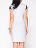 Casual Color Block Round Neck Bodycon Dress