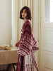 Tie-dye Deep V-neck Wide Leg Suits
