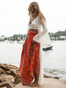 White Lace Hollow Long Beach Cover-ups