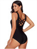 Women's Gradient Solid Color Sexy Underwireless Bikini One-Piece Swimsuit