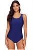 Women's Gradient Solid Color Sexy Underwireless Bikini One-Piece Swimsuit