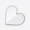 Designer Diamond Red Heart Evening Clutch Bags Rhinestone Wedding Purse