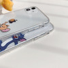 Cute Cartoon Cat & Mause Case for iPhone Funny Phone Cover