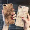 Luxury Gold Foil Bling Marble Phone Cases For iPhone