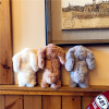 Cute Phone Cases Rabbit 3D Furry Funny iPhone Case Warm Winter Cases