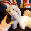 Cute Phone Cases Rabbit 3D Furry Funny iPhone Case Warm Winter Cases