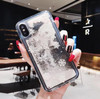 Glitter Liquid Christmas Case iphone Dynamic Liquid Quicksand Phone Cases