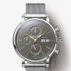 Luxury LOBINNI Brand Auto Mechanical Mens Leather Sapphire Watch Relogio