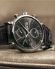Luxury LOBINNI Brand Auto Mechanical Mens Leather Sapphire Watch Relogio