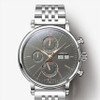 Luxury LOBINNI Brand Auto Mechanical Mens Leather Sapphire Watch Relogio