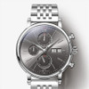 Luxury LOBINNI Brand Auto Mechanical Mens Leather Sapphire Watch Relogio