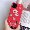 Cute Cartoon Christmas Phone Cases Santa Claus Snowman iPhone Case