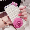 Pearl Rhinestone Diamond Crystal Glitter Phone Case luxury IPhone Case