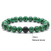 Handmade Custom Tiger Eye Natural Stone Couple Bracelets Gift