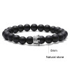 Handmade Custom Tiger Eye Natural Stone Couple Bracelets Gift