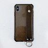 Luxury Glitter Bling Wrist Strap Shockproof Phone Cases Transparent iPhone Cover