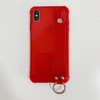 Luxury Glitter Bling Wrist Strap Shockproof Phone Cases Transparent iPhone Cover