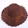 Boho Women's Summer Hat Hand Woven Wide Brim Straw Hats