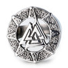 Ancient The Vikings Valknut Knot Nordic Odin Symbol Ring