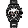 Luxury Brand Waterproof Silicone Strap Chronograph Men Watches